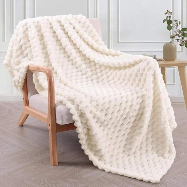 Weighted Throw Blanket | 59in, 79in, or 90in | Ultra-Plush Marshmallow Softness | Cozy Daily Comfort | Brick by Brick