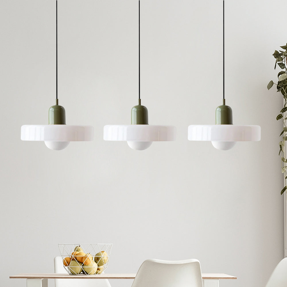 3-Light Glass Chandelier | 59.06 x 38.98 in | Contemporary Ceiling Fixture | Elegant Home Décor Lighting | Brick by Brick