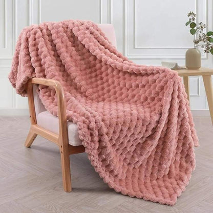 Weighted Throw Blanket | 59in, 79in, or 90in | Ultra-Plush Marshmallow Softness | Cozy Daily Comfort | Brick by Brick