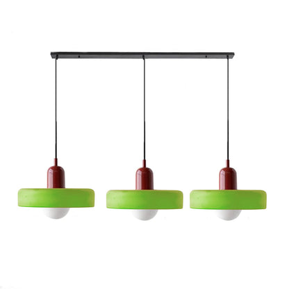 3-Light Glass Chandelier | 59.06 x 38.98 in | Contemporary Ceiling Fixture | Elegant Home Décor Lighting | Brick by Brick
