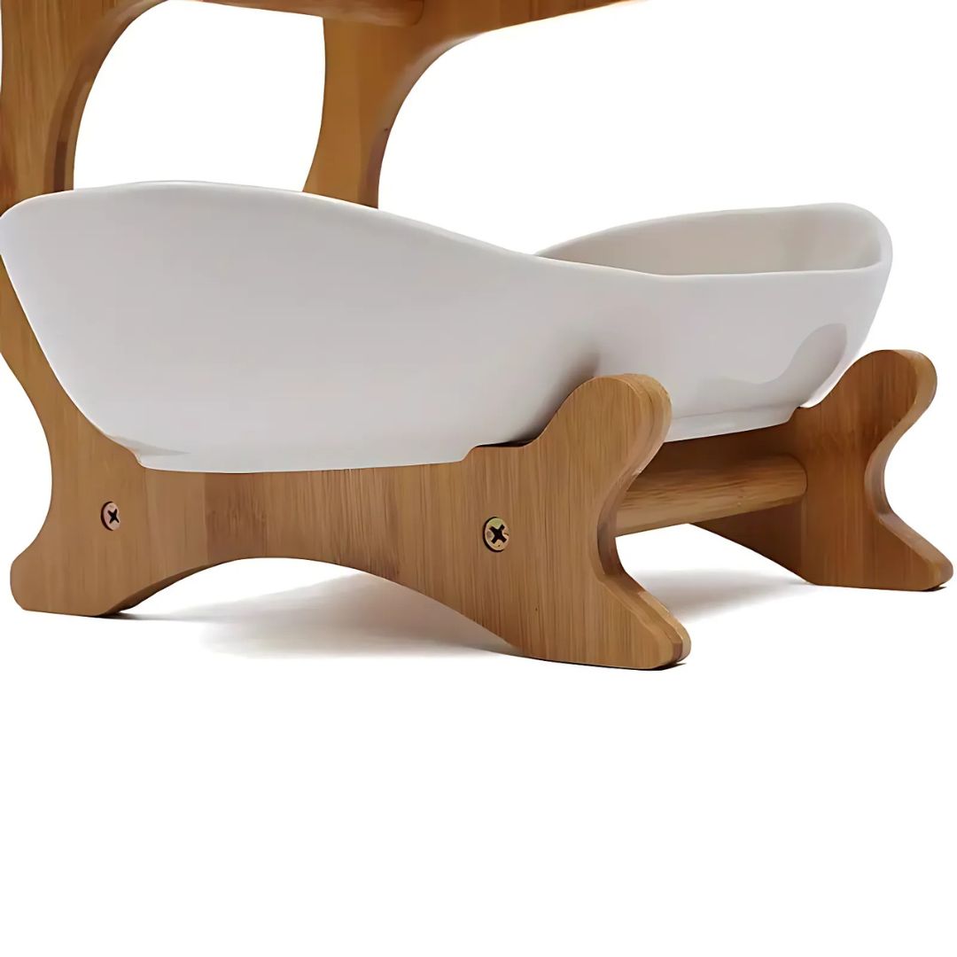 2 & 3 Tier Oval Fruit Bowl | 8.7 - 13.8 in | Space-Saving Fruit Stand | Modern Kitchen Storage Organizer | Brick by Brick