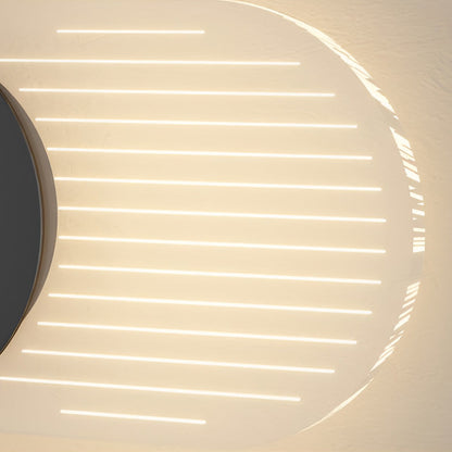Wall Clock | Led Light | Silent Movement | Ambient Glow | Creative Modern Design