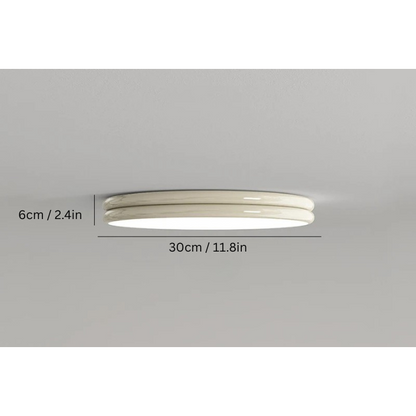 Bauhaus Green Ceiling Lamp | 11.8 - 19.7 in | Round Mid-Century LED Light | Colorful Decorative Lighting | Brick by Brick