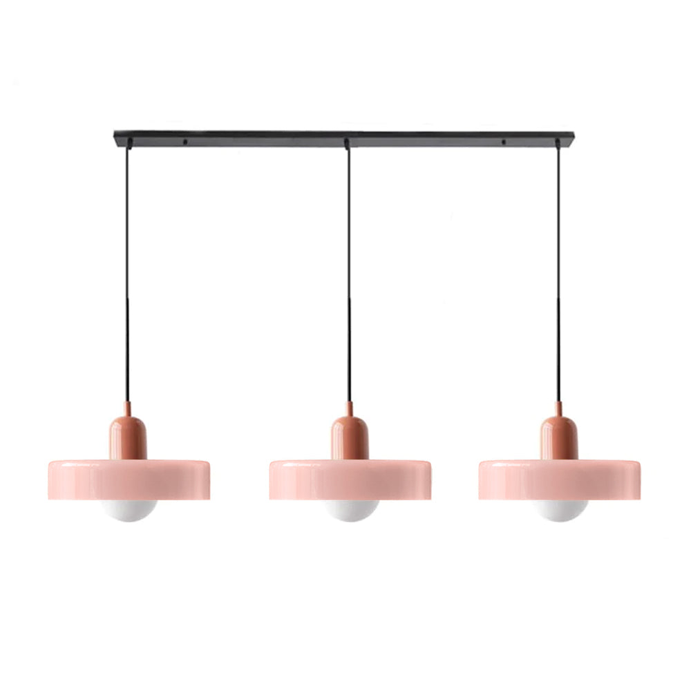3-Light Glass Chandelier | 59.06 x 38.98 in | Contemporary Ceiling Fixture | Elegant Home Décor Lighting | Brick by Brick