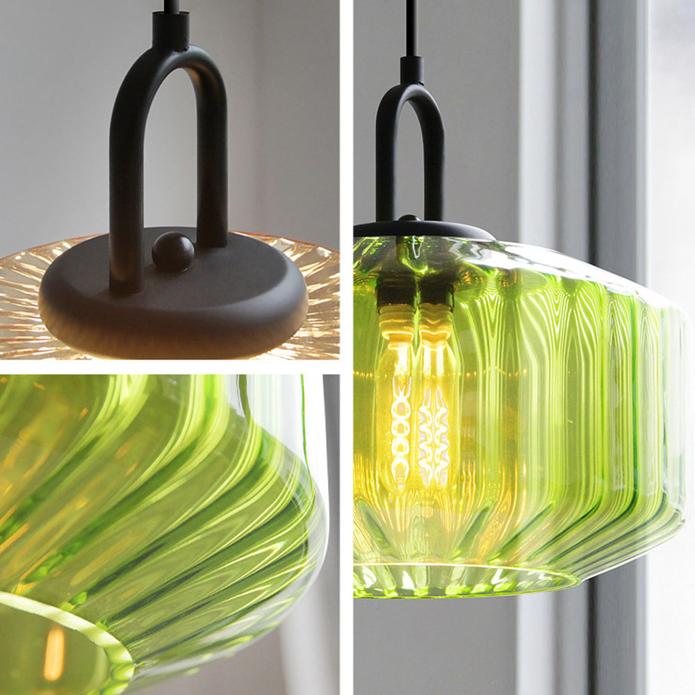 Contemporary Glass Pendant Lighting | 6.29 x 11.02 in | Stylish Ceiling Fixture | Perfect for Decor | Brick by Brick