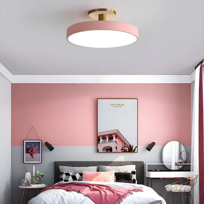 Modern Flush Mount Ceiling Light | 5.9×11.8–23.6 in | LED Round Fixture | Hardware + Acrylic | Brick by Brick
