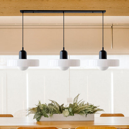 3-Light Glass Chandelier | 59.06 x 38.98 in | Contemporary Ceiling Fixture | Elegant Home Décor Lighting | Brick by Brick