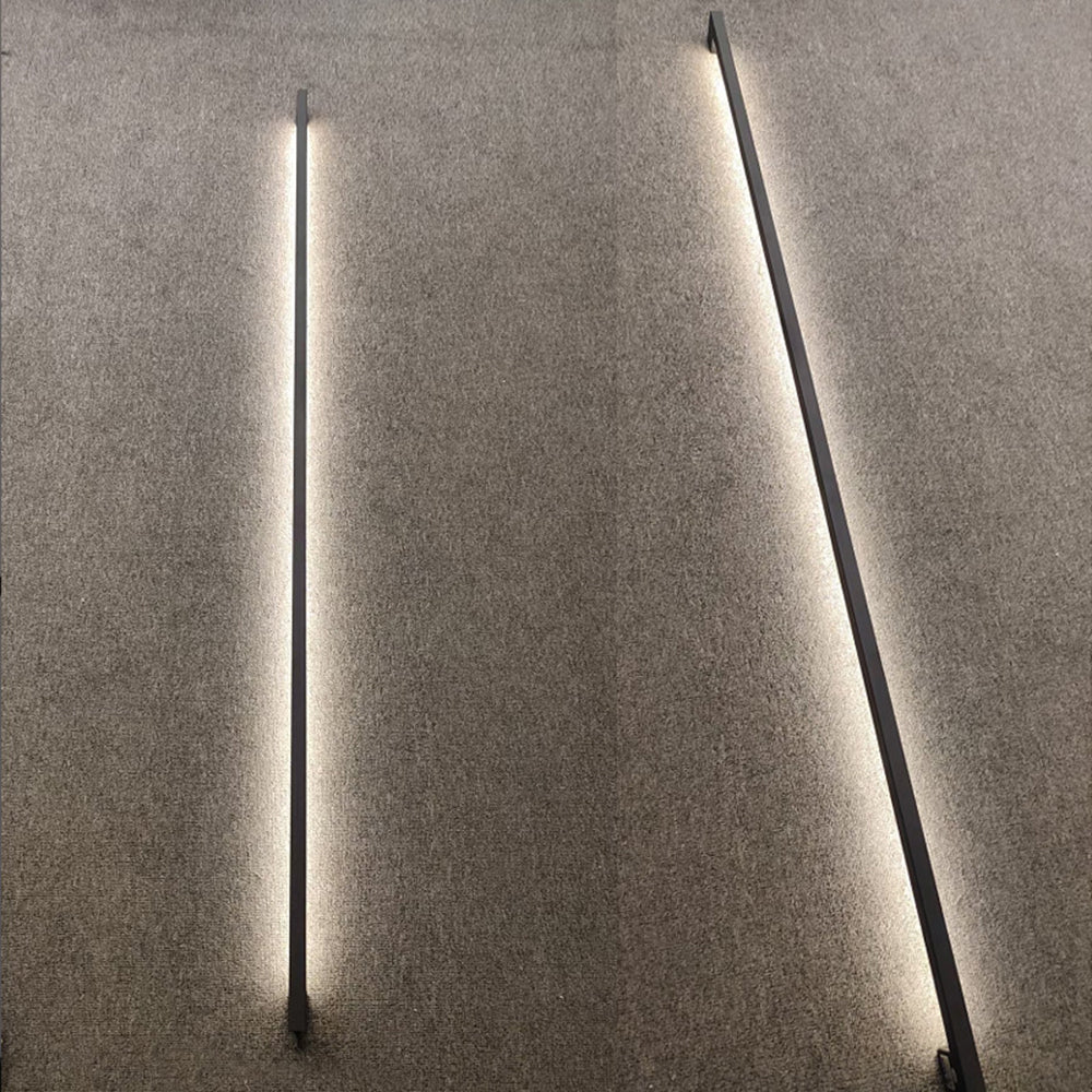 Edge Slim Linear Wall Lamp | 23.6 to 78.7 in | Minimalist LED Fixture | Metal & Acrylic | Brick by Brick