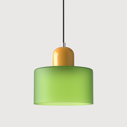 Bauhaus Glass Pendant Light | Modern Globe Design | Adjustable Ceiling Lamp | Brick by Brick