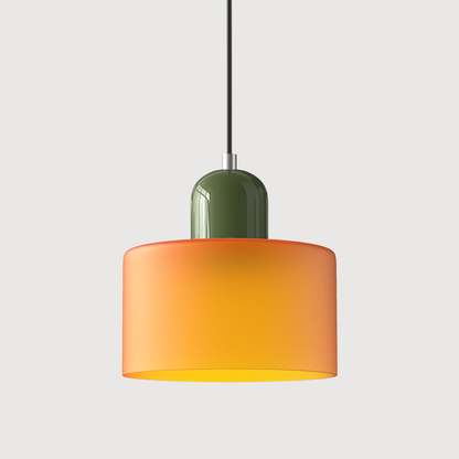 Bauhaus Glass Pendant Light | Modern Globe Design | Adjustable Ceiling Lamp | Brick by Brick