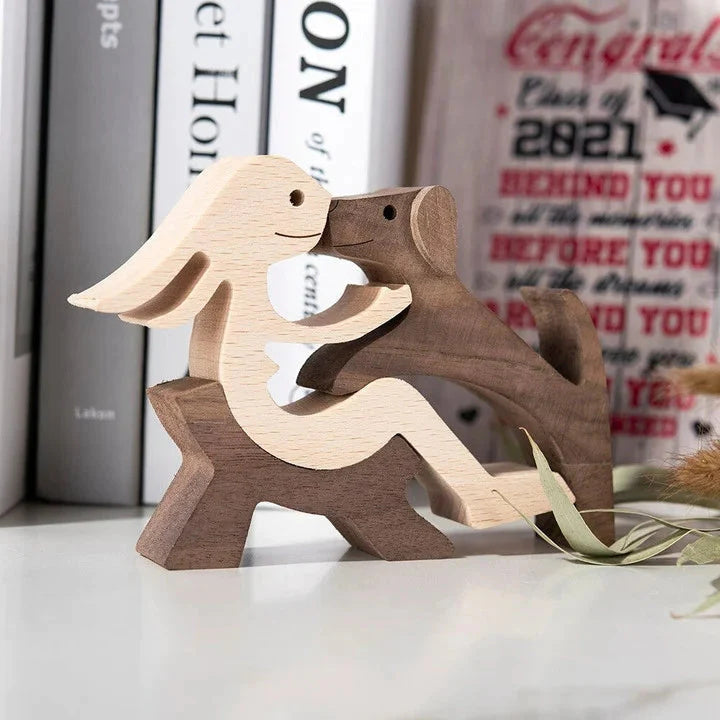 Wooden Animal Figurines | 100% Renewable Wood | Handcrafted Eco-Friendly Décor | Brick by Brick