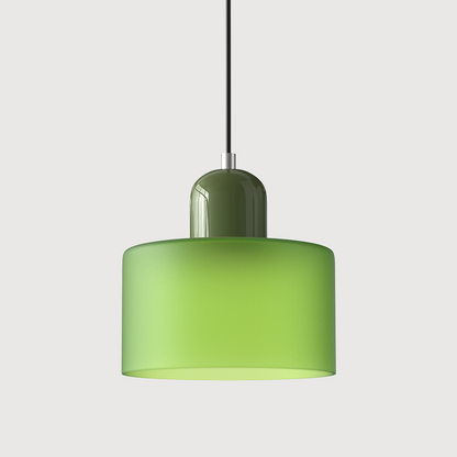 Bauhaus Glass Pendant Light | Modern Globe Design | Adjustable Ceiling Lamp | Brick by Brick