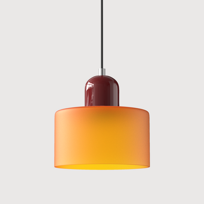 Bauhaus Glass Pendant Light | Modern Globe Design | Adjustable Ceiling Lamp | Brick by Brick