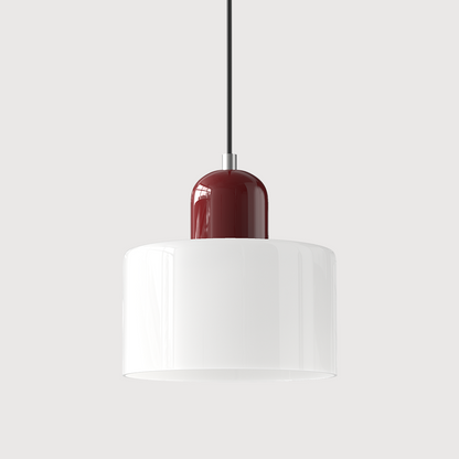 Bauhaus Glass Pendant Light | Modern Globe Design | Adjustable Ceiling Lamp | Brick by Brick