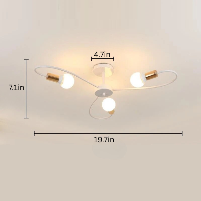 Modern Industrial Ceiling Lamp | L19.69-32.68 in | E27 Pendant Light | Retro Iron Chandelier | Brick by Brick