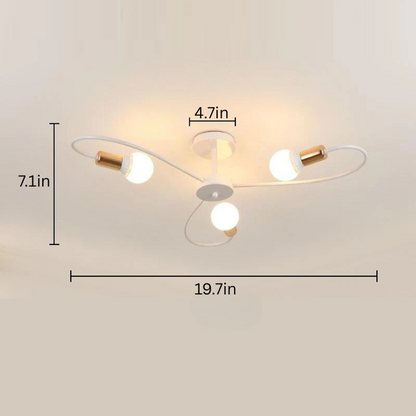 Modern Industrial Ceiling Lamp | L19.69-32.68 in | E27 Pendant Light | Retro Iron Chandelier | Brick by Brick