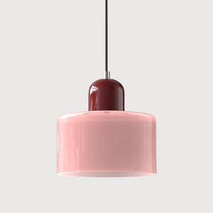 Bauhaus Glass Pendant Light | Modern Globe Design | Adjustable Ceiling Lamp | Brick by Brick