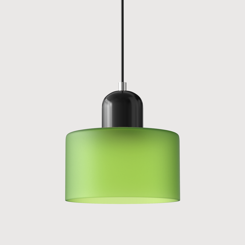 Bauhaus Glass Pendant Light | Modern Globe Design | Adjustable Ceiling Lamp | Brick by Brick