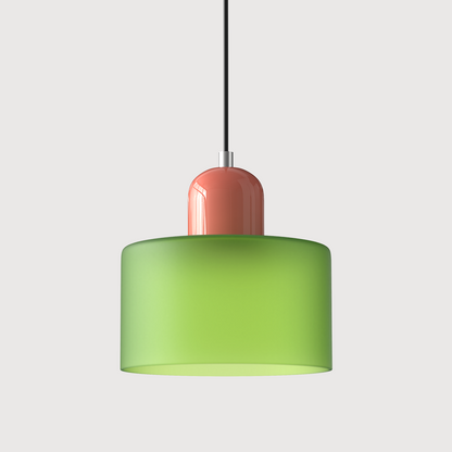 Bauhaus Glass Pendant Light | Modern Globe Design | Adjustable Ceiling Lamp | Brick by Brick