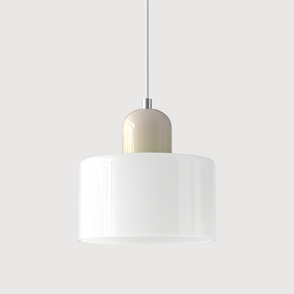 Bauhaus Glass Pendant Light | Modern Globe Design | Adjustable Ceiling Lamp | Brick by Brick