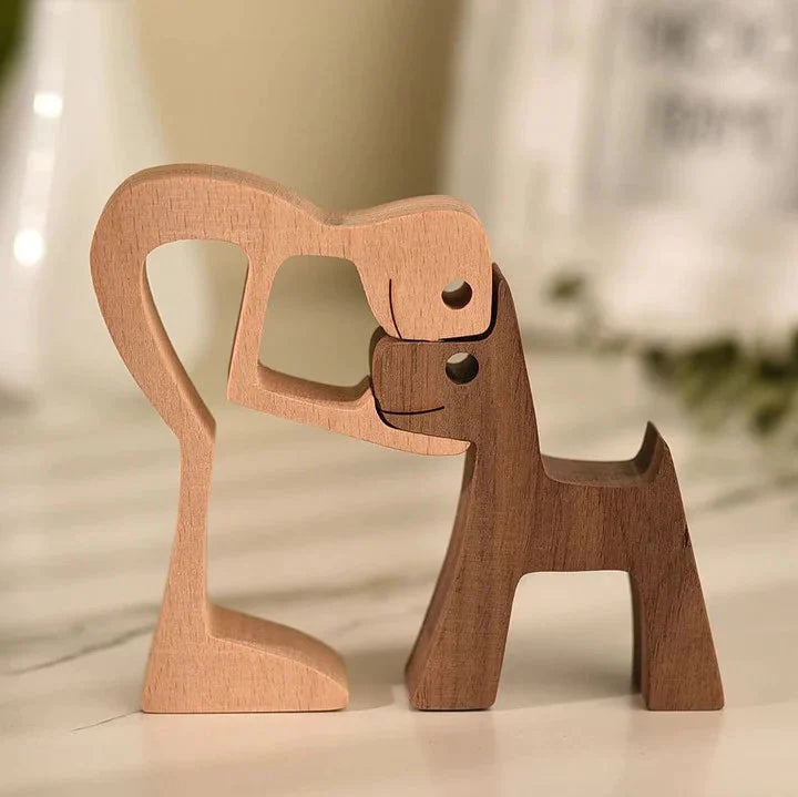 Wooden Animal Figurines | 100% Renewable Wood | Handcrafted Eco-Friendly Décor | Brick by Brick