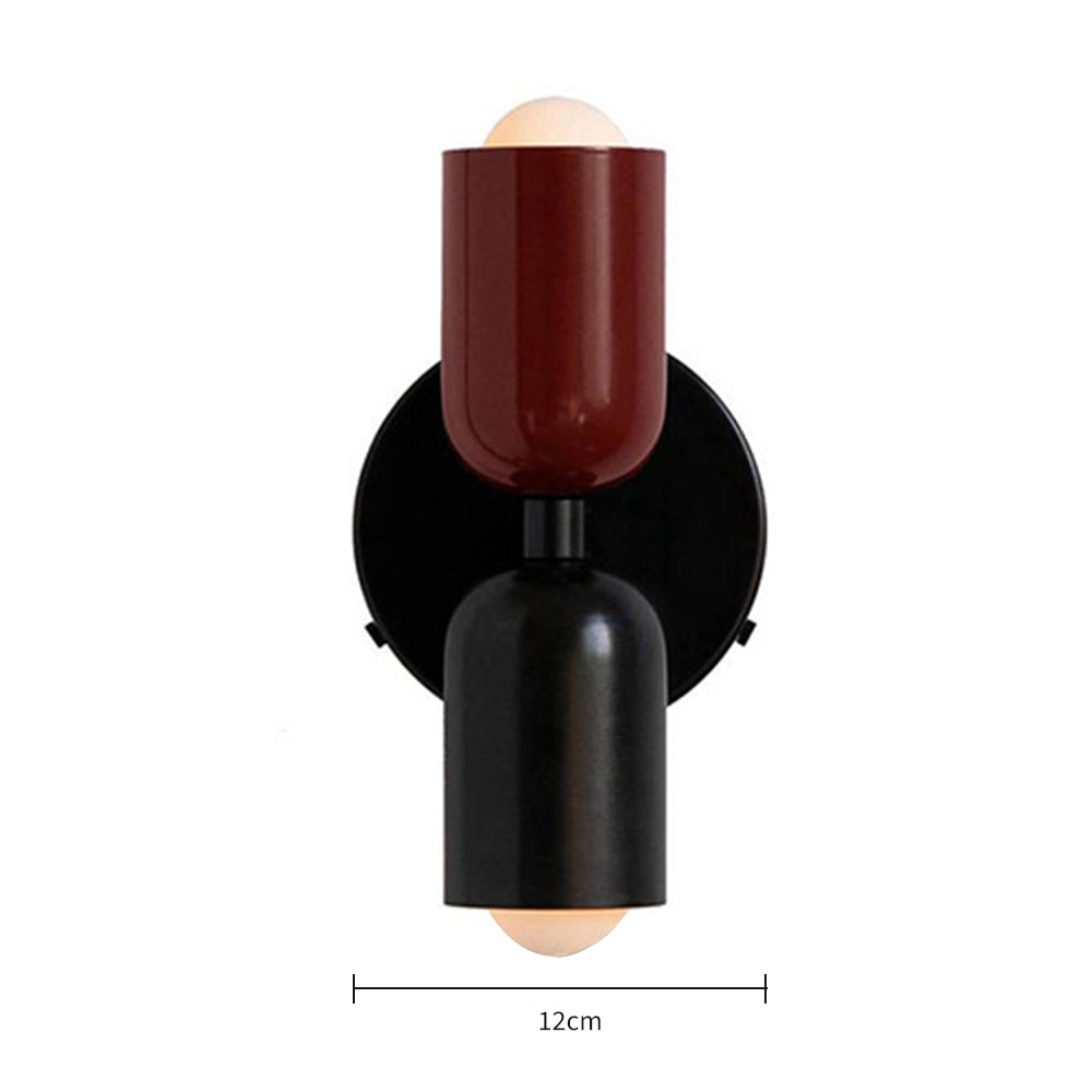 Double‑Head Wall Light | Utility Room | Unisex Glass | Dual‑Head Fixture | Brick by Brick