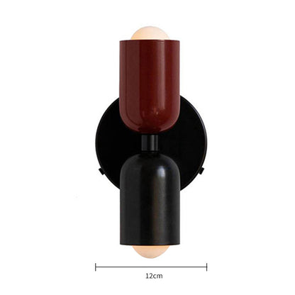 Double‑Head Wall Light | Utility Room | Unisex Glass | Dual‑Head Fixture | Brick by Brick