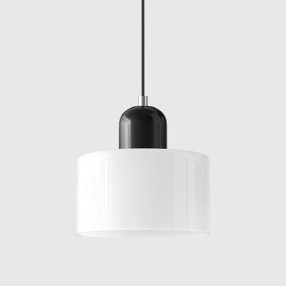 Bauhaus Glass Pendant Light | Modern Globe Design | Adjustable Ceiling Lamp | Brick by Brick