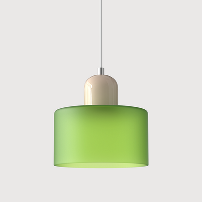 Bauhaus Glass Pendant Light | Modern Globe Design | Adjustable Ceiling Lamp | Brick by Brick