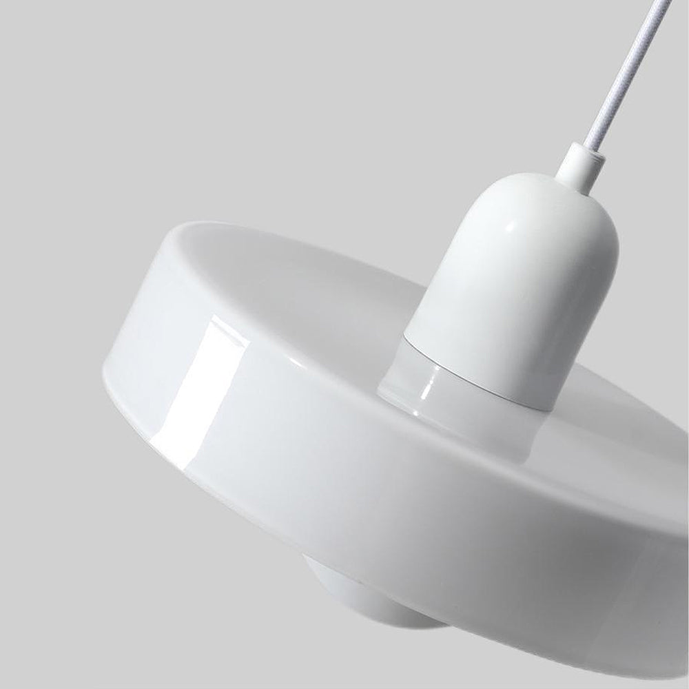 Modern Glass LED Pendant Light | H7.09"or H8.66" | Bauhaus-Inspired | Ceiling Fixture | Brick by Brick