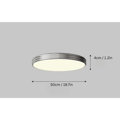 Bauhaus Green Ceiling Lamp | 11.8 - 19.7 in | Round Mid-Century LED Light | Colorful Decorative Lighting | Brick by Brick