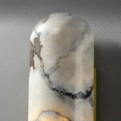 LED Marble Wall Lamp | 30.70 in | Modern Bedside & Hallway Sconce | Elegant Downlight | Brick by Brick