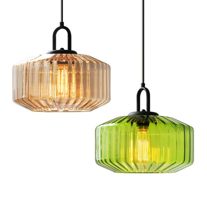 Contemporary Glass Pendant Lighting | 6.29 x 11.02 in | Stylish Ceiling Fixture | Perfect for Decor | Brick by Brick