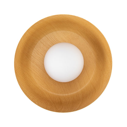 Minimalist Flush Mount Ceiling Light | D8.66 in × H5.12 in | Modern LED Fixture | Brick by Brick