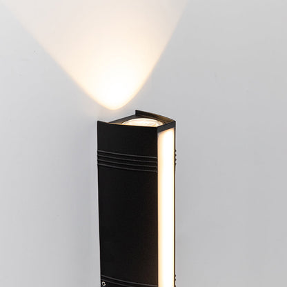 LED Outdoor Wall Light | 6.1–23.6 x 2.7 in | Sleek Long Tube Design | IP54 Rated Waterproof Fixture | Brick by Brick