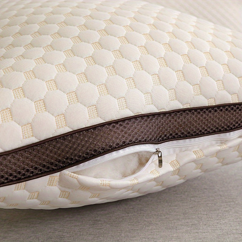 Ergonomic Body Pillow | 19 x 29 - 71 in | 3D Knit Massage Structure | Neck, Back, and Belly Support | Brick by Brick