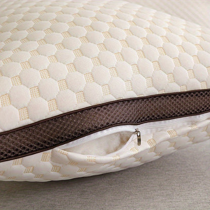 Ergonomic Body Pillow | 19 x 29 - 71 in | 3D Knit Massage Structure | Neck, Back, and Belly Support | Brick by Brick