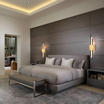 Stylish Wall Light | 19.7″ | Iron Acrylic | LED Sconce |  3‑Colour Switch | Brick by Brick