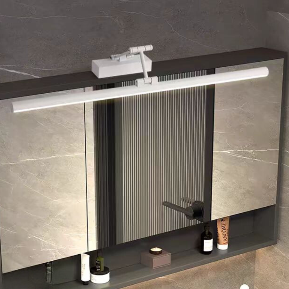 LED Vanity Wall Lamp | 15.8 - 39.4 in | Linear Bathroom Mirror Light | Metal and Acrylic Fixture | Brick by Brick