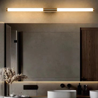 Modern Bar Wall Light | L19.3 - L27.2 in | Gold Linear Design | Minimalist Metal | Brick by Brick