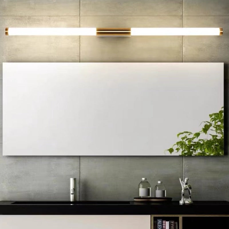 Modern Bar Wall Light | L19.3 - L27.2 in | Gold Linear Design | Minimalist Metal | Brick by Brick