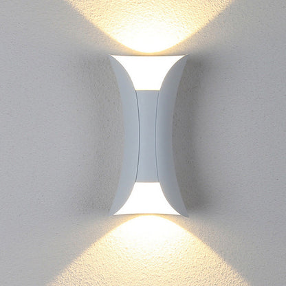 Waterproof LED Wall Lamp | 7.9–11.8 x 3.9–4.7 in | Aluminum & Glass | IP65 Rated Modern Outdoor Lighting | Brick by Brick
