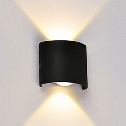 Waterproof RGB LED Wall Light | 3.15 x 3-12.4 in | Aluminum Outdoor & Indoor | Energy-Efficient | Brick by Brick