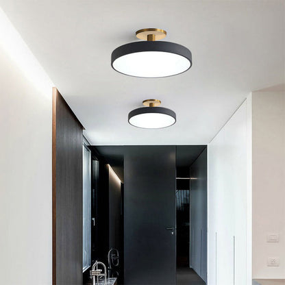 Modern Flush Mount Ceiling Light | 5.9×11.8–23.6 in | LED Round Fixture | Hardware + Acrylic | Brick by Brick