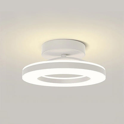 Modern Iron Hallway LED Ceiling Light | 7.87–19.68 in Diameter | Gold Finish Minimalist | Fixture | Brick by Brick