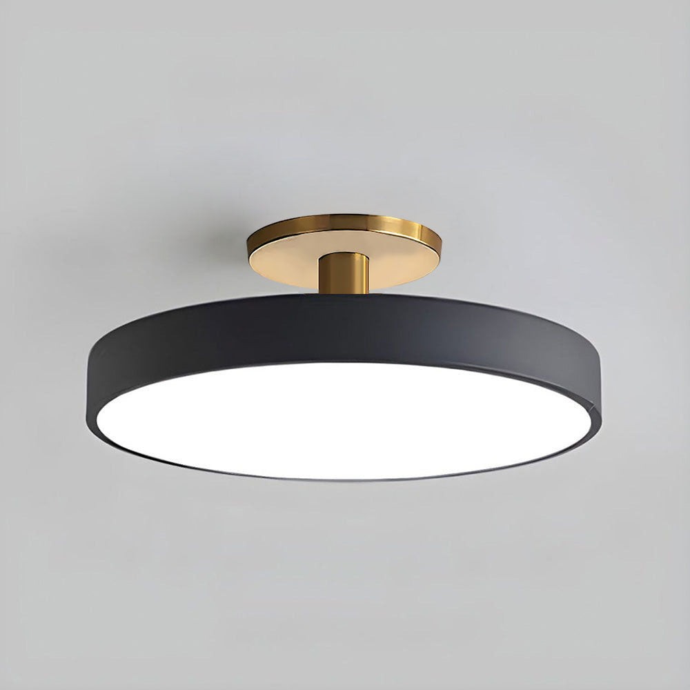 Modern Flush Mount Ceiling Light | 5.9×11.8–23.6 in | LED Round Fixture | Hardware + Acrylic | Brick by Brick