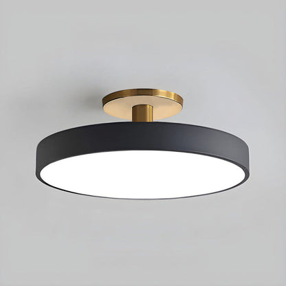 Modern Flush Mount Ceiling Light | 5.9×11.8–23.6 in | LED Round Fixture | Hardware + Acrylic | Brick by Brick