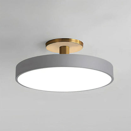 Modern Flush Mount Ceiling Light | 5.9×11.8–23.6 in | LED Round Fixture | Hardware + Acrylic | Brick by Brick