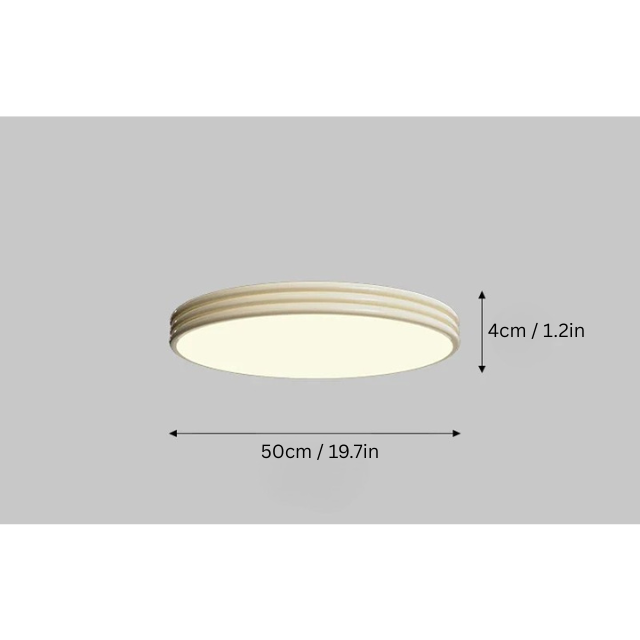 Bauhaus Green Ceiling Lamp | 11.8 - 19.7 in | Round Mid-Century LED Light | Colorful Decorative Lighting | Brick by Brick