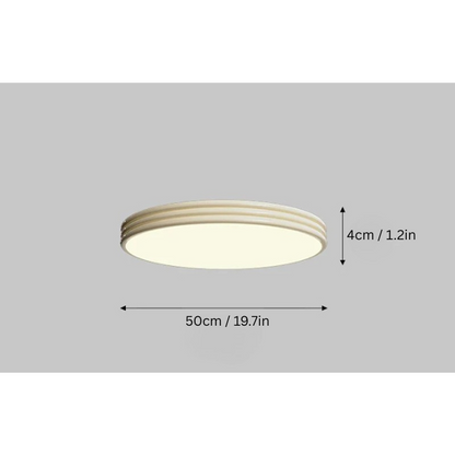 Bauhaus Green Ceiling Lamp | 11.8 - 19.7 in | Round Mid-Century LED Light | Colorful Decorative Lighting | Brick by Brick